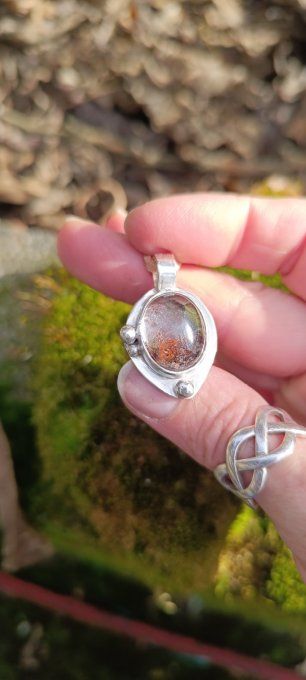 Pendentif jardin secret 